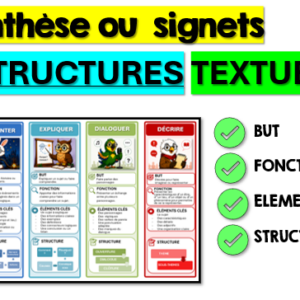 Structures de textes