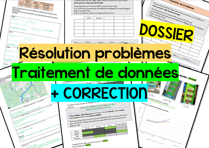 Résolution problèmes traitement données