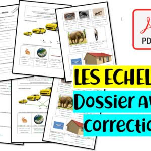 Dossier GRANDEURS exercices - les échelles
