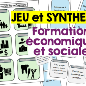 Jeu Economie