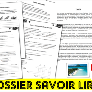 Savoir lire - Tahiti